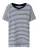 NAME IT Shirt  nachtblauw / wit