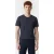 No Excess T-shirt Granddad With Neps Deep Blue