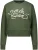 Scotch & Soda Sweater Ribon Embroidery Loose-Fit Groen dames