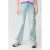Shoeby wide leg regular waist jeans light blue denim