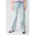 Shoeby wide leg regular waist jeans light blue denim