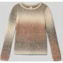 s.Oliver RED LABEL Regular fit gebreide pullover van geribde katoenmix