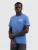 BALLIN’ Ballin T-shirt Stacked Logo Faded Cobalt  XL