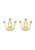 Philipp Plein Jewellery Oorbellen ‘PLEIN VALENTINE’  goud