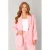 Base Level Curvy regular blazer lichtroze