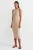 Mouwloze Bodycon Midi Jurk