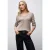Street One Dames Basic trui met V-hals in Beige