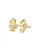 Hey Happiness Oorbellen ‘Santa Cheer’  goud