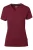HAKRO Dames T-shirt wijnrood, Effen