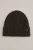 WE Fashion – Heren gebreide muts – Donkergrijs –