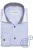 Ledȗb Overhemd blauw, Effen