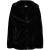 Urban Classics Dames teddy fleece jas met kapkraag