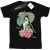 Disney Heren Mulan Magnolia Collage T-shirt (Zwart)