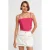 Hoge Taille Katoenen Poplin Cargo Minirok