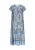 usha FESTIVAL Zomerjurk  beige / blauw / grijs