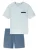 SCHIESSER Pyjama kort ‘Comfort Nightwear’  navy / lichtblauw