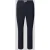 Christian Berg Woman slim fit stoffen broek in verkorte pasvorm model ‘Benga’