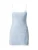 Abercrombie & Fitch Zomerjurk  lichtblauw / donkerblauw / wit