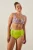 Hooggewaisted Rimpelige Hipster Bikini Onderbroek