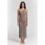 IRO Paris Widdy Dress Metallic Grey