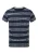 BLEND Shirt ‘Valle’  blauw / bruin / wit