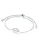 Lulu & Jane Armband  zilver / parelwit