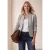 Blazer met visgraatmotief