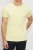 OLYMP Casual T-Shirt ronde hals geel, Effen