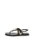 Lola Casademunt Teenslipper  brokaat / goud / zwart