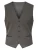 Ombre Gilet ‘OM-BLZV-0143’  donkergrijs