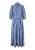 Dea Kudibal Jurk ‘Palma’  blauw denim / wit
