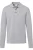 HAKRO Poloshirt lange mouw titan, Effen