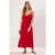 Dames maxi-jurk met rechte pasvorm, casual/dagelijks en ontspannen model