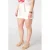 MS Mode straight regular waist casual short ecru