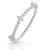 Orphelia ‘Sparkle’ Dames 925 Sterling Zilveren Ring – Zilver ZR-7530