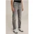 We Fashion 5-pocket Mid Waist Light Grey