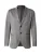 JACK & JONES Colbert ‘JPRJaxon’  donkergrijs / grijs gemêleerd