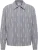 Carlo Colucci Sweatvest ‘Favarato’  grijs / wit