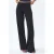 Hoge Taille Rechte Crepe Broek met Split