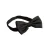 Premier Effen Polyester Strik (Zwart)