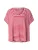 Zwillingsherz Oversized shirt  rood / wit