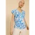 White Stuff Rae  Cotton Vest Blue