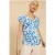 White Stuff Rae  Cotton Vest Blue