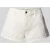 Gina Tricot straight fit short met florale stitchings met gaatjesmotief