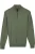 Baileys Half-Zip Sweater groen, Effen