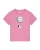 Watapparel Shirt ‘Funny Spaceman’  rosa / wit