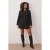 Trendyol Curve Dames Zwart Effen Lang Regular fit Grote maten Blazers