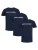 JACK & JONES Shirt ‘Basic’  donkerblauw