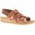 Hush Puppies Dames Sandalen Eden Leer Elastisch Tan