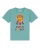watabout.kids Shirt ‘Löwe Superbruder’  turquoise / mosterd / lila / oranje
